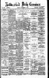 Huddersfield Daily Examiner Friday 09 November 1894 Page 1