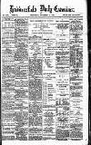 Huddersfield Daily Examiner Wednesday 14 November 1894 Page 1