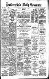 Huddersfield Daily Examiner Friday 08 February 1895 Page 1