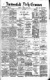 Huddersfield Daily Examiner Monday 18 February 1895 Page 1