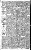 Huddersfield Daily Examiner Thursday 06 February 1896 Page 2