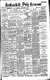 Huddersfield Daily Examiner Tuesday 03 November 1896 Page 1