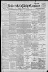 Huddersfield Daily Examiner Friday 28 January 1898 Page 1