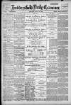 Huddersfield Daily Examiner Monday 30 July 1900 Page 1