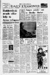 Huddersfield Daily Examiner Monday 04 September 1972 Page 1