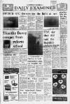 Huddersfield Daily Examiner Friday 06 October 1972 Page 1