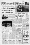 Huddersfield Daily Examiner Monday 08 January 1973 Page 1