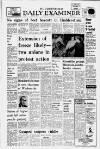 Huddersfield Daily Examiner Tuesday 09 January 1973 Page 1