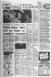 Huddersfield Daily Examiner Tuesday 04 September 1973 Page 1