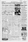 Huddersfield Daily Examiner Friday 13 September 1974 Page 1