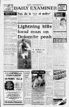 Huddersfield Daily Examiner Friday 03 August 1979 Page 1