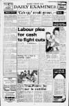 Huddersfield Daily Examiner Friday 02 November 1979 Page 1