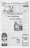 Huddersfield Daily Examiner Thursday 07 January 1982 Page 1