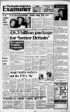 Huddersfield Daily Examiner Tuesday 02 February 1982 Page 1
