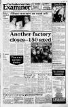 Huddersfield Daily Examiner Monday 22 February 1982 Page 1