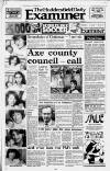Huddersfield Daily Examiner Monday 03 January 1983 Page 1
