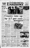 Huddersfield Daily Examiner Monday 10 January 1983 Page 1