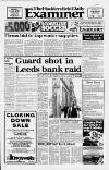 Huddersfield Daily Examiner Thursday 20 January 1983 Page 1