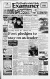 Huddersfield Daily Examiner Friday 25 February 1983 Page 1