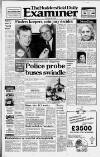 Huddersfield Daily Examiner Wednesday 20 July 1983 Page 1