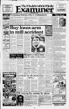 Huddersfield Daily Examiner Thursday 04 August 1983 Page 1