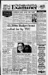 Huddersfield Daily Examiner Thursday 05 January 1984 Page 1