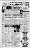Huddersfield Daily Examiner Monday 16 January 1984 Page 1