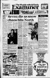Huddersfield Daily Examiner Monday 23 January 1984 Page 1