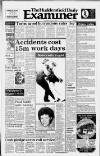 Huddersfield Daily Examiner Wednesday 15 February 1984 Page 1