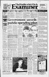 Huddersfield Daily Examiner Thursday 16 February 1984 Page 1