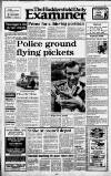 Huddersfield Daily Examiner Monday 19 March 1984 Page 1