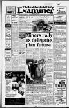 Huddersfield Daily Examiner Thursday 19 April 1984 Page 1