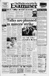 Huddersfield Daily Examiner Monday 03 September 1984 Page 1