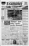 Huddersfield Daily Examiner Monday 01 October 1984 Page 1