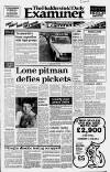 Huddersfield Daily Examiner Monday 08 October 1984 Page 1