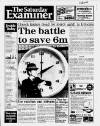Huddersfield Daily Examiner Saturday 27 October 1984 Page 1
