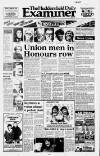 Huddersfield Daily Examiner Monday 31 December 1984 Page 1