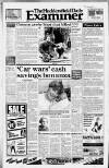 Huddersfield Daily Examiner Wednesday 02 January 1985 Page 1