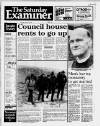 Huddersfield Daily Examiner Saturday 26 January 1985 Page 1