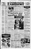Huddersfield Daily Examiner Friday 08 March 1985 Page 1