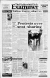 Huddersfield Daily Examiner Monday 04 November 1985 Page 1