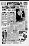 Huddersfield Daily Examiner Wednesday 05 March 1986 Page 1