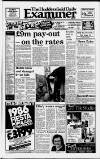 Huddersfield Daily Examiner Thursday 06 March 1986 Page 1