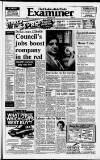 Huddersfield Daily Examiner Friday 07 March 1986 Page 1