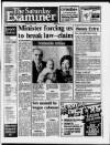 Huddersfield Daily Examiner Saturday 08 March 1986 Page 1