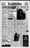 Huddersfield Daily Examiner Tuesday 18 March 1986 Page 1