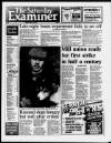 Huddersfield Daily Examiner Saturday 22 March 1986 Page 1