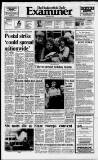 Huddersfield Daily Examiner Monday 02 June 1986 Page 1
