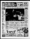 Huddersfield Daily Examiner Saturday 01 November 1986 Page 1
