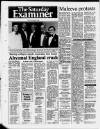 Huddersfield Daily Examiner Saturday 22 November 1986 Page 32
